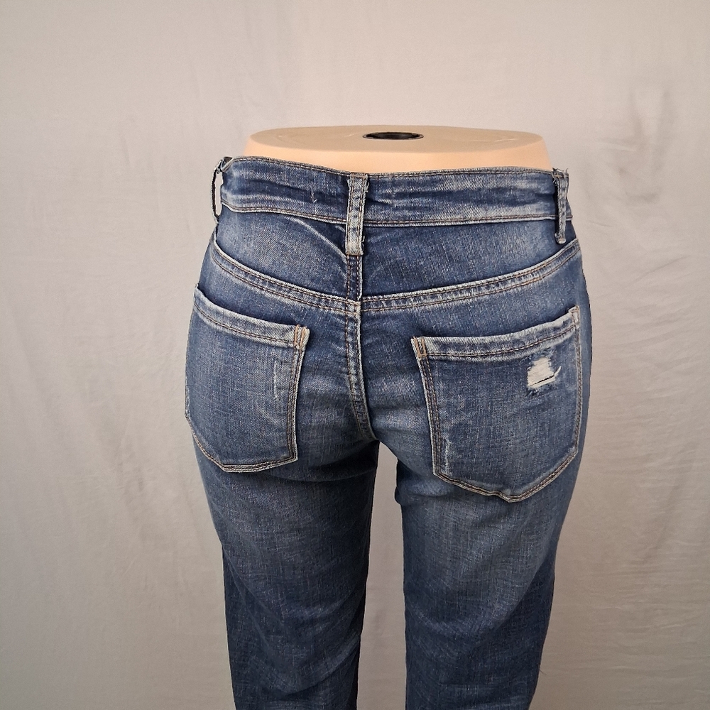 Vintage America Women’s Dark Blue Straight-Leg Jeans Sz 6/23 - Picture 9 of 16